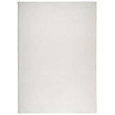 Tapis IZA poils courts style scandinave crème 120x170 cm