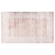 Tapis lavable beige 150x230 cm antidérapant