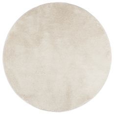 Tapis OVIEDO à poils courts beige Ø 100 cm