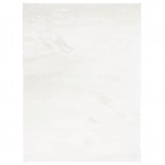 Tapis OVIEDO à poils courts crème 240x340 cm
