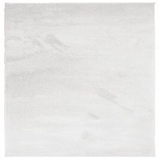 Tapis OVIEDO à poils courts gris 240x240 cm