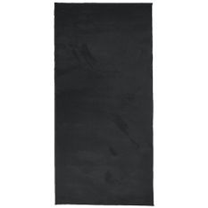 Tapis OVIEDO à poils courts noir 100x200 cm