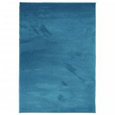 Tapis OVIEDO à poils courts turquoise 200x280 cm