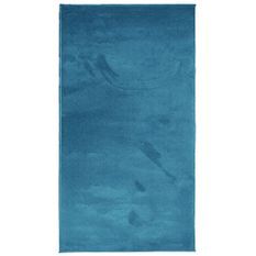 Tapis OVIEDO à poils courts turquoise 80x150 cm