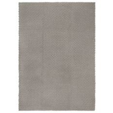 Tapis rectangulaire Gris 120x180 cm Coton