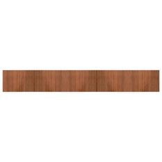 Tapis rectangulaire marron 70x500 cm bambou