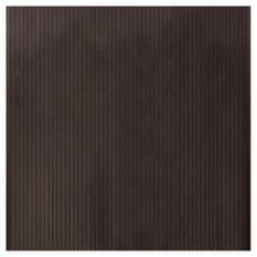 Tapis rectangulaire marron foncé 100x100 cm bambou