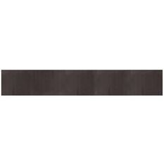 Tapis rectangulaire marron foncé 80x500 cm bambou