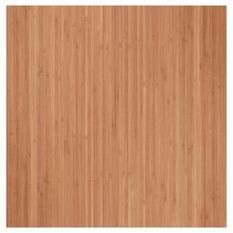 Tapis rectangulaire naturel 100x100 cm bambou
