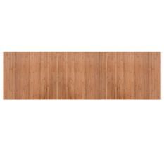Tapis rectangulaire naturel 60x200 cm bambou