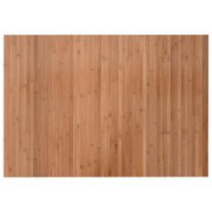 Tapis rectangulaire naturel 70x100 cm bambou