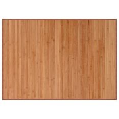 Tapis rectangulaire naturel 70x100 cm bambou