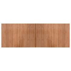 Tapis rectangulaire naturel 70x200 cm bambou