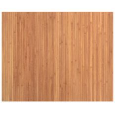 Tapis rectangulaire naturel 80x100 cm bambou