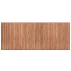 Tapis rectangulaire naturel 80x200 cm bambou