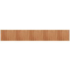 Tapis rectangulaire naturel 80x500 cm bambou