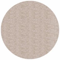 Tapis shaggy à poils longs moderne beige Ø 100 cm