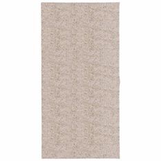 Tapis shaggy à poils longs moderne beige 100x200 cm