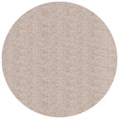 Tapis shaggy à poils longs moderne beige Ø 120 cm