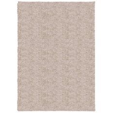 Tapis shaggy à poils longs moderne beige 120x170 cm