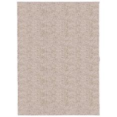 Tapis shaggy à poils longs moderne beige 140x200 cm