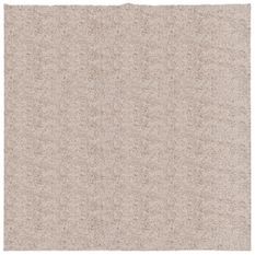 Tapis shaggy à poils longs moderne beige 160x160 cm