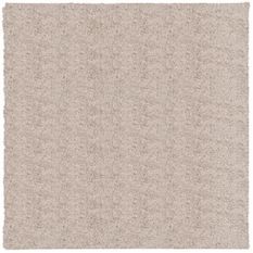 Tapis shaggy à poils longs moderne beige 200x200 cm