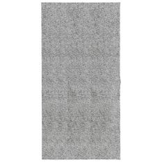 Tapis shaggy à poils longs moderne gris 100x200 cm