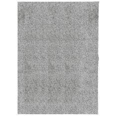 Tapis shaggy à poils longs moderne gris 240x340 cm