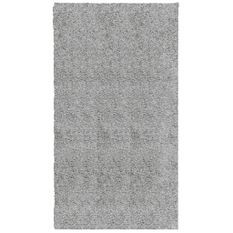 Tapis shaggy à poils longs moderne gris 60x110 cm