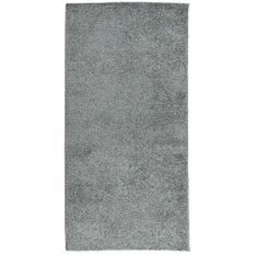 Tapis shaggy à poils longs moderne vert 100x200 cm