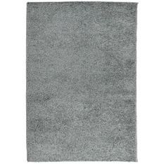 Tapis shaggy à poils longs moderne vert 120x170 cm