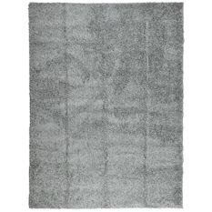 Tapis shaggy à poils longs moderne vert 300x400 cm