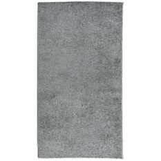 Tapis shaggy à poils longs moderne vert 60x110 cm