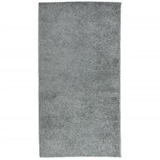 Tapis shaggy à poils longs moderne vert 80x150 cm