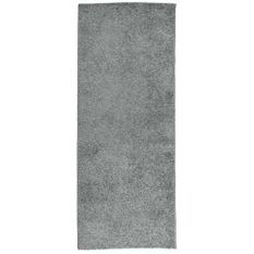 Tapis shaggy à poils longs moderne vert 80x200 cm