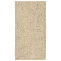 Tapis shaggy antidérapant Crème 80x150 cm