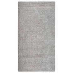 Tapis shaggy antidérapant Gris clair 80x150 cm