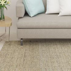 Tapis Sisal naturel 66x350 cm Vert