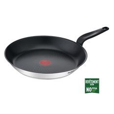 TEFAL E3090704 PRIMARY poele inox avec revetement anti-adhésif 30 cm compatible induction