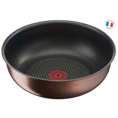 TEFAL L6757703 Poele wok 26 cm INGENIO ECO-RESPECT - Tous feux dont induction - poignée vendue séparément