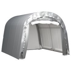 Tente de rangement 300x300 cm Acier Gris 2