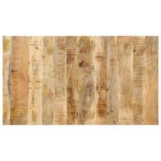 Tête de lit 140 cm bois de manguier brut massif