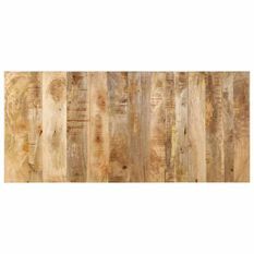 Tête de lit 180 cm bois de manguier brut massif