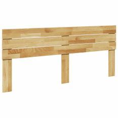 Tête de lit 180 cm bois massif de chêne