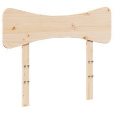 Tête de lit 75 cm bois massif de pin