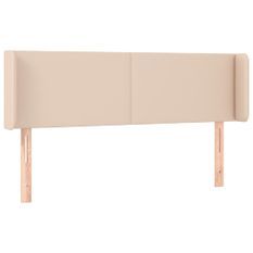 Tête de lit à LED Cappuccino 147x16x78/88 cm Similicuir