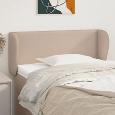 Tête de lit avec oreilles Cappuccino 93x23x78/88 cm Similicuir