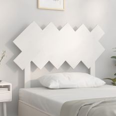 Tête de lit Blanc 104x3x80,5 cm Bois massif de pin