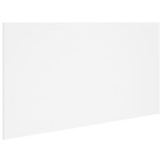 Tête de lit Blanc 160x1,5x80 cm Bois d'ingénierie